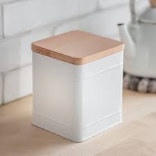 Maybe you would like to learn more about one of these? Steel Borough Canister Large In White Or Grey Garden Trading