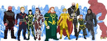 During earth's stone age, the celestials created three lifeforms: Eternals Marvel Movie Universe Redesigns By Needham Comics On Deviantart