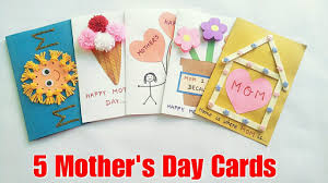 diy mother s day cards ideas for kids