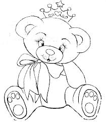 Ausmalbilder Teddy Fur Kinder Ausmalbilder Malvorlagen Teddy Bear Coloring Coloringpages Coloriage Ausmalbilder Ausmalen Stoffmalerei