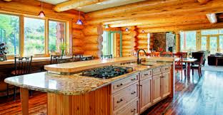 Browse through our selection of rustic décor for your kitchen and dining area. 6 Inspirational Log Home Kitchens