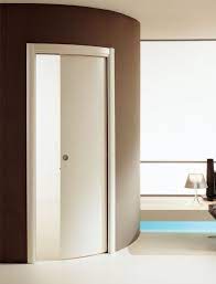 Saw A Curved Door On The Tv Has Really Thrown A Cat Amongst The Pigeons Think This Now Might Be A Neat Idea For The Dr Cloison Bloc Porte Porte Coulissante