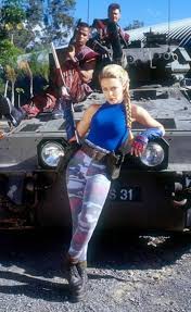 Stamps toys & games vehicle parts & accessories video games & consoles wholesale & job lots. Kylie Minogue In Street Fighter 1994 Col Guile Kylie Minogue Street Fighter Cosplay Cammy Street Fighter