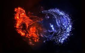 Download, share or upload your own one! Red And Blue Fire Wallpaper Cave
