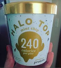 This is was first time trying it and . Halo Top Mint Chip Taste Test Everyday Cait