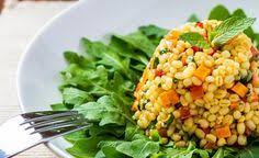 Bunter Gerstensalat Auf Rucola Gerstensalat Gerste Rezept Rezepte