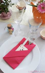 Pliage De Serviette Pochette Pour Couverts Pliage Serviette Serviettes Pliage