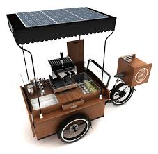It Needs A Tow Hitch And A Lock For The Back Wheel To Stop Turning That S A Father And Son Father S Retirement Type Mobile Coffee Shop Coffee Bike Bike Food