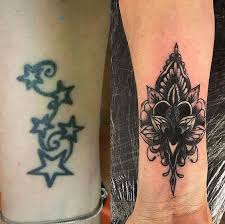 If you have a tattoo on your wrist, you can cover it up with a watch or a bracelet. Wrist Cover U I Ve Had This Done And I M Absolutely Love It Wrist Tattoo Cover Up Cover Up Tattoos Ankle Tattoo Cover Up