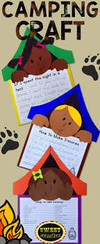 Preschool camping activities theme ideas for your easel more than just painting (although that is always the favorite in our classroom)! A Camping Themed Craft Activity Perfect For Thinking About Summer Activities Use This For Camping Camping Theme Classroom Camping Crafts Camping Preschool