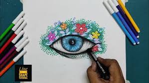 Creative Eye Drawing Ideas A