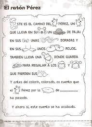 Carta De Ratoncito Perez Para Imprimir Imagui Cuento Del Raton Perez Lectura Y Escritura Practicas Del Lenguaje