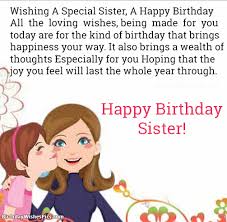 Birthday Wishes For Elder Sister Funny Quotes Happy Birthday Wishes For Sister With Birthday Images Happy Birthday Sister Quotes Happy Birthday Wishes Sister Wishes For Sister