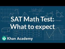 Practice this lesson yourself on khanacademy.org. The Sat Math Test What To Expect Video Khan Academy