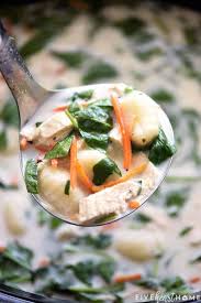 Slow Cooker Chicken Gnocchi Soup A Creamy Lightened Up Copycat Recipe Of The Fam Gnocchi Soup Olive Garden Chicken Gnocchi Chicken Gnocchi Soup Olive Garden