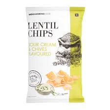Eat by themselves or dipped into your favorite low carb dip. Sour Cream Chives Flavoured Lentil Chips 100 G Woolworths Co Za