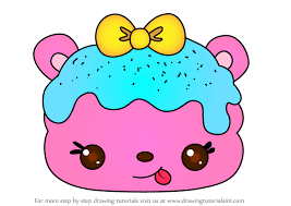 How To Draw Patty Pastry From Num Noms Drawings Doodle Art Drawing Tutorial