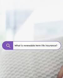 Unlike a standard term life insurance policy, a renewable term life policy  is shorter - such as five years - and allows you to renew your policy at  the end of the term without undergoing a new medical ...