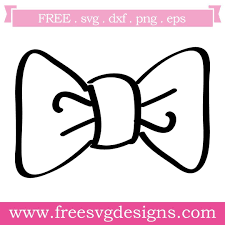 Download Free Svg Files Svg Png Dxf Eps Hand Drawn Bow