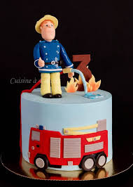 Quel enfant n'aime pas fêter son anniversaire ? Sam Le Pompier 1 Cuisine A 4 Mains Gateau Pompier Sam Le Pompier Anniversaire Sam Le Pompier