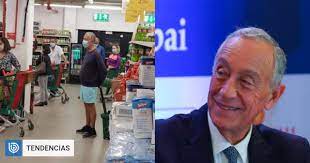 Marcelo saúda trabalhadores dos supermercados como heróis desta pandemia. Sorpresa Causa Foto Del Presidente De Portugal Comprando Con Traje De Bano En Un Supermercado Sociedad Biobiochile