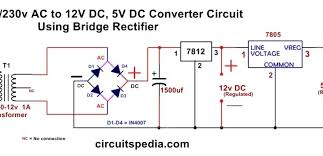 The circuit uses ic lm338k as the voltage regulator, so we will get the stable and… read more » 220 230v Ac To 12v 5v Dc Regulated Power Dc Converter Bridge Rectifier