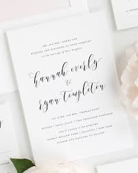 A wedding is one of the most beautiful and holy occasions of one's life. Simple Calligraphy Wedding Invitations In Light Pink Wedding Invitations