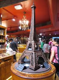 Chocolate Eiffel Tower Petit Musee Du Chocolat