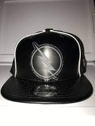New Era Dc Comics Zoom 9fifty Snapback With Lightning Under Brim Small Symbol On Back Riding Helmets New Era Hats