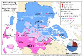Results Of The Schleswig Plebiscites Of 1920 This Map Shows The Results Per Polling Station Which Is The Traditional Way Of Showing The Elec Kaarten Duitsland