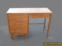 Find great deals on ebay for mid century modern desk vintage. Vintage Danish Mid Century Modern Style Four Drawer Solid Wood Writing Desk For Sale In United States