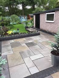 Albion Paving Albion Landscaping Garden Design Garden Ideas Patio Patio Design Patio Ideas Natur Paving Stone Patio Patio Stones Backyard Patio