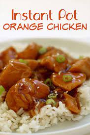 Instant Pot Orange Chicken 365 Days Of Slow Cooking And Pressure Cooking Recipe Instant Pot Dinner Recipes Instant Pot Recipes Chicken Instant Pot Recipes