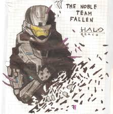 Halo Reach Fallen The Noble Team Halo Reach Halo Master Chief