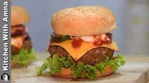 Burger recipesburger recipes in urdu & english, here you can find easy burger recipes. Kfc Style Beef Burger Recipe Special Burger Recipe By Kitchen With Amna Youtube