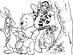 Pooh in a garden pageba28. Nice Baby Winnie Pooh And Friends Characters Free Coloring Pages Pictures Winnie The Pooh Drawing Toy Story Coloring Pages Bee Coloring Pages