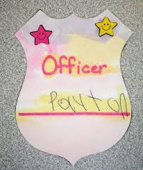 Community Tools Policeman Badge Craft Idea Community Helpers Crafts Community Helpers Preschool Community Helpers Preschool Crafts