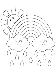 Our summer coloring sheets will get your child all set to welcome the sun. 50 Weather Coloring Pages For Kids Unicorn Coloring Pages Coloring Pages Unicorn Weather Coloring Pages