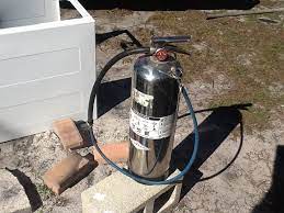 If the needle on the pressure gauge of your fire extinguisher is in the green/full area, and the manufacture date is less than 12 years ago, your fire extinguisher is still good. Fire Extinguisher Becomes A Compressed Air Cylinder Yep Youtube