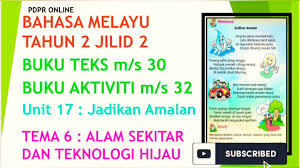 Isu alam sekitar (hanifah et al. Bahasa Melayu Tahun 2 Unit 17 Jadikan Amalan Pantun Youtube