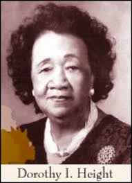 Dorothy Height timeline
