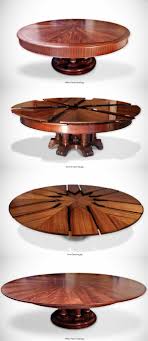 The Fletcher Capstan Table Expands By Simply Spinning The Table Top A Beautiful And Ingenious Design Capstan Table Cool Woodworking Projects
