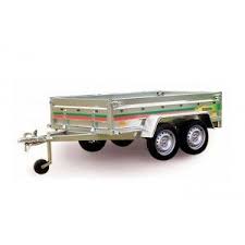 Remorque Double Essieu Dimension 2 40m X 1 30m Remorque Double Essieux Remorque Remorque Voiture