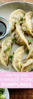 How To Make Pork Dumplings Recipe Recipes Pork Dumpling Food