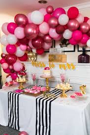 Pink Theme Bachelorette Party Ideas Photo 1 Of 15 In 2020 Dessert Table Birthday Party Cake Table Bachelorette Party Desserts
