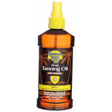 Amazon Com Banana Boat Dark Tanning Oil Spray Spf 4 8 Oz Sunscreens And Tanning Products Beauty