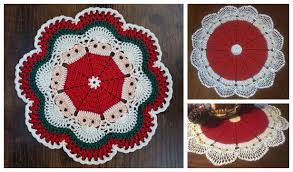 This pattern is made with thin yarn but you can use a thicker yarn if you wish. Christmas Crochet Santa Doily Free Crochet Patterns