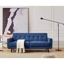 Proudly made in the usa, this piece is founded atop a solid wood frame and features pillow top arms, a cushioned back, and block feet for a hint of classic style. Corrigan Studio Bemis 79 Square Arm Sofa Wayfair