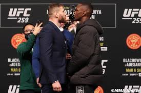 What time is ufc 259: Fkznwmvrur4l M