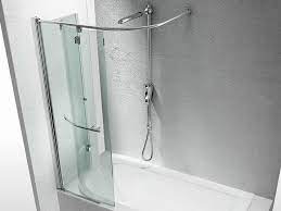 Le vasche da bagno, specialmente in bagni piccoli, occupano molto spazio che non si riesce ad utilizzare altrimenti. Parete Per Vasca In Vetro Temperato Replay Sr By Vismaravetro